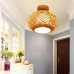 Minimalism Bamboo shade home decoration ceiling lights Farmhouse Light(WH-WA-38)