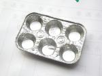 Disposable Aluminium Foil Baking Tray , Silver Foil Food Containers FDA