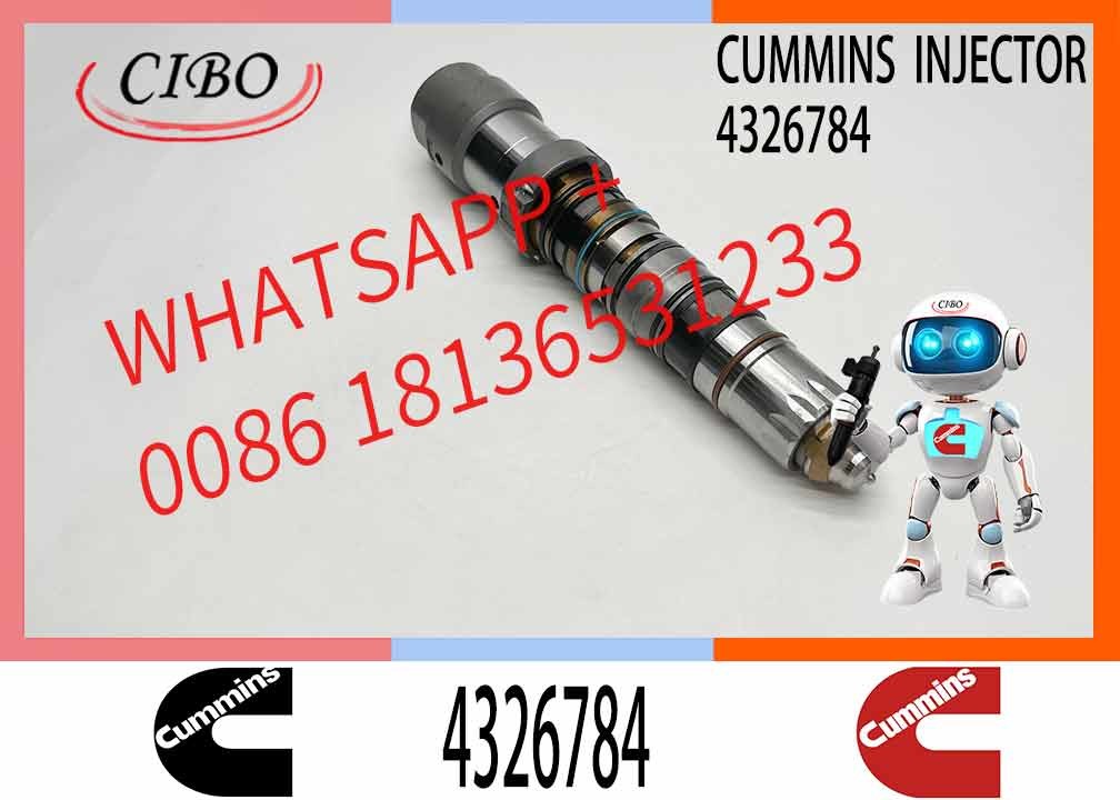 QSK60 QSK45 Engine Fuel Injector 4954374 4326784 4326781 for Cummins