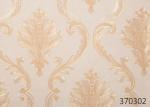 0.53*10M Living Room PVC Removable Wall Coverings With Red And Gold Color , ISO