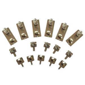 Wholesale No. 7 18650 Battery Metal Stamping Parts Spring Contact Sheet from china suppliers