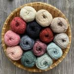 Alkaliproof Crochet Linen Tape Yarn Ball Anti Bacteria Recyclable