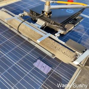Wholesale 1 M Rolling Brush Head and Pressure Nozzles Solar Farm Cleaner for Physical Cleaning from china suppliers