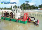 Hydraulic Auger Head Suction Self Propelled Dredge For Shallow Dredging