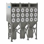 1400kg Industrial Filter Cartridge Pulse Jet Dust Collector for Machinery Repair
