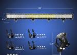 Super Bright Off Road LED Light Bar , LED Driving Fog Lights Weight 2.5KG