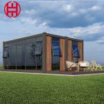 20 ft Luxury Wooden Log Cabin for Coffee Store and Club Portable Multi Family