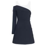 New Design High Quality Mercer Tank Navy One Shoulder Blazer Classic Style Dress
