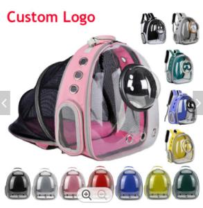 Wholesale Capsule Breathable Cat Backpack Carrier Outside Portable Transparent from china suppliers