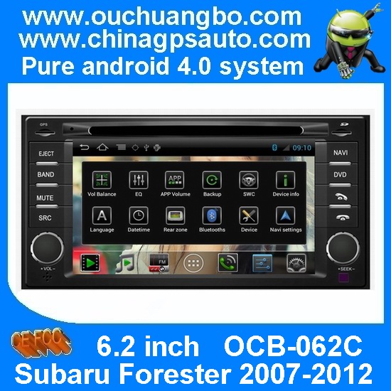 Ouchuangbo China Special Android 4.0 Car Radio for Subaru Forester 2007-2012 with 3G Wifi S150 System OCB-062C