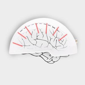 Wholesale Medical Brain Rehabilition Infrared Transcrial Neuron Injury Physiotherapy Helmet For Depression Treat from china suppliers