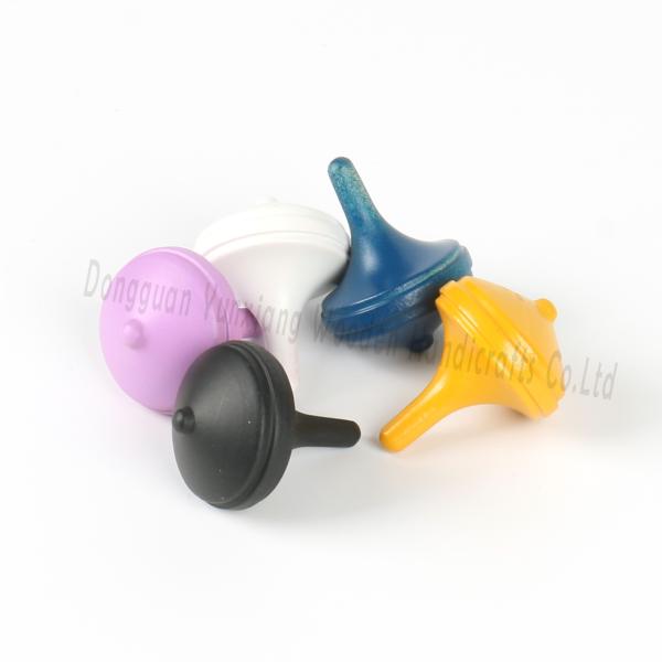 Traditional Mexican Trompos Gyroscopic Spinners Handcrafted Wooden Toys for All