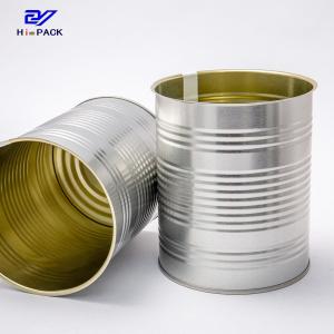 Wholesale 3000ml Big Round Tin Containers 800gsm 1000gsm Round Aluminum Tins from china suppliers