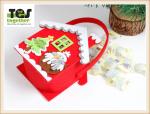 Christmas Candy handbag/ Felt bag /Nonwovens/Festival /gift/child