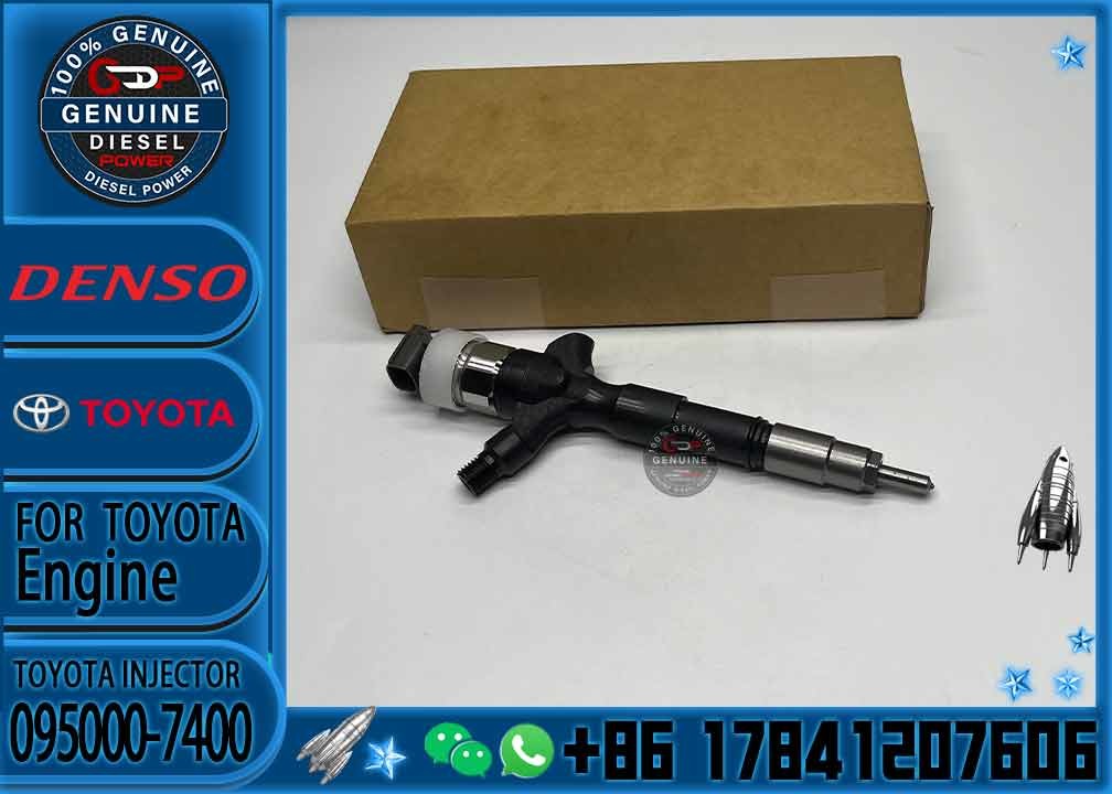 0950007400 Common Rail Diesel Injectors 095000-7400 Unit Injector 095000 7400 For Toyota Hilux