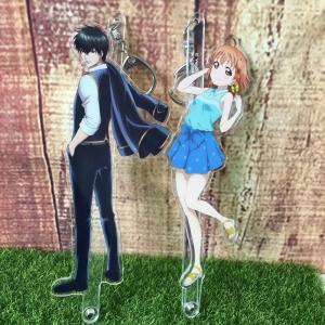 Wholesale Wear Resistant Anime Acrylic Keychain Custom Acrylic Keyrings 3mm Thickness from china suppliers