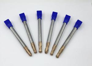 Wholesale Straight Shank Solid Carbide Ball Nose End Mills With Long Neck And Short Cutting Edge from china suppliers