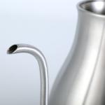 Brushed Stainless Steel Plastic 0.7L Coffee Gooseneck Kettle BPA Free
