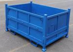 Collapsible Metal Pallet Stillage Storage Bins Box Customized
