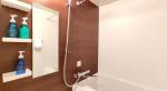 Australia rental apartment custom design furniture of wood bed with inwall