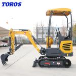 Commercial 1.2 Tonne Excavator Hydraulic Small Crawler Excavator 20hp