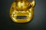 Gold Small Electronic Toys / Solar Energy Toys With Happy Worker Logo 10CM