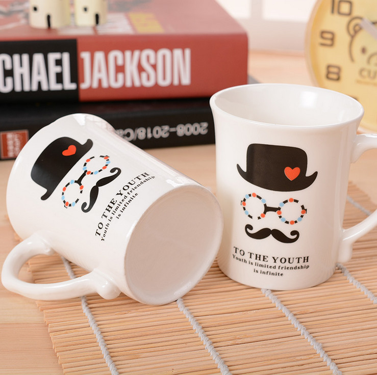 Daily use customized ceramic eco friendly travel mug with silicone base