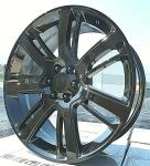 Gloss Black 22" Cadillac Escalade Wheels Rims For Sierra Yukon 6x139.7
