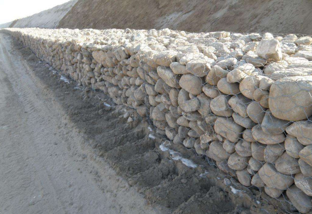 Galvanized Gabion Mesh Durable Steel Wire For Retaining Walls Landscaping