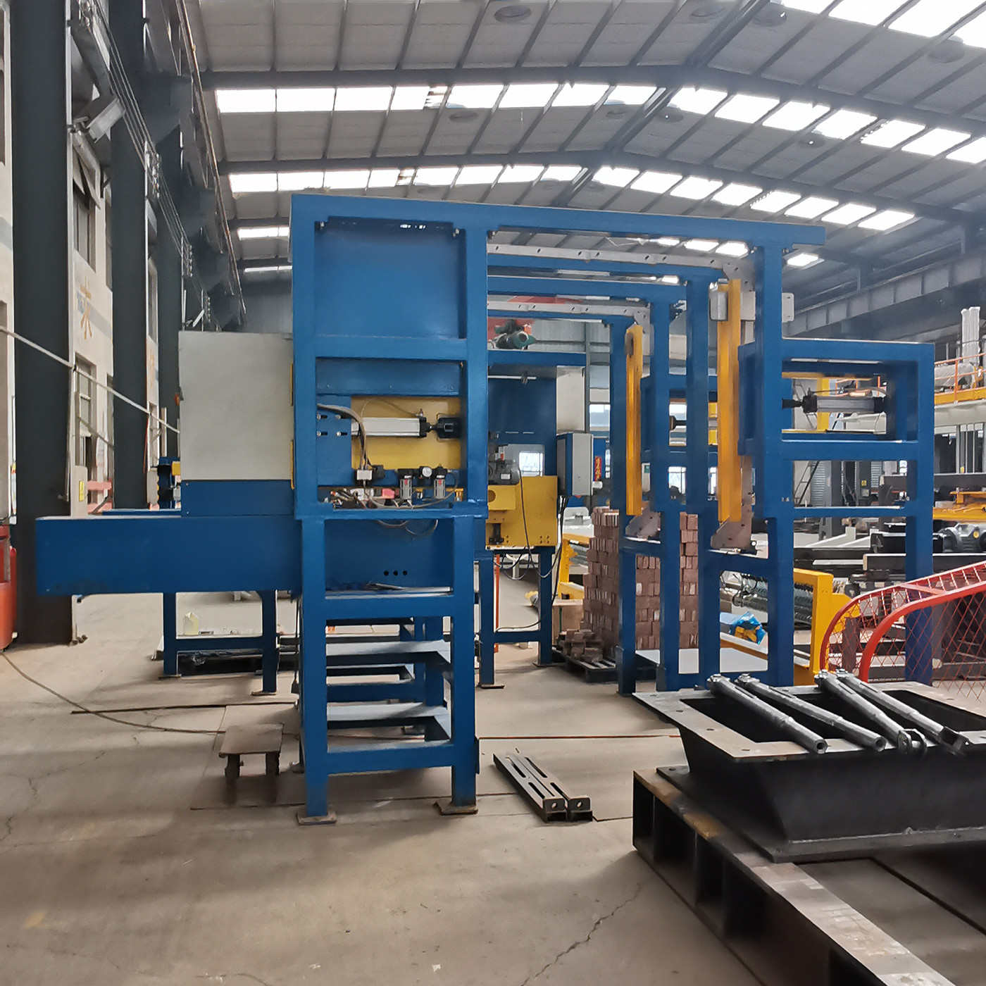 Automatic Brick Making Machine Bundle Packaging Machine for Clay Brick and Red Brick