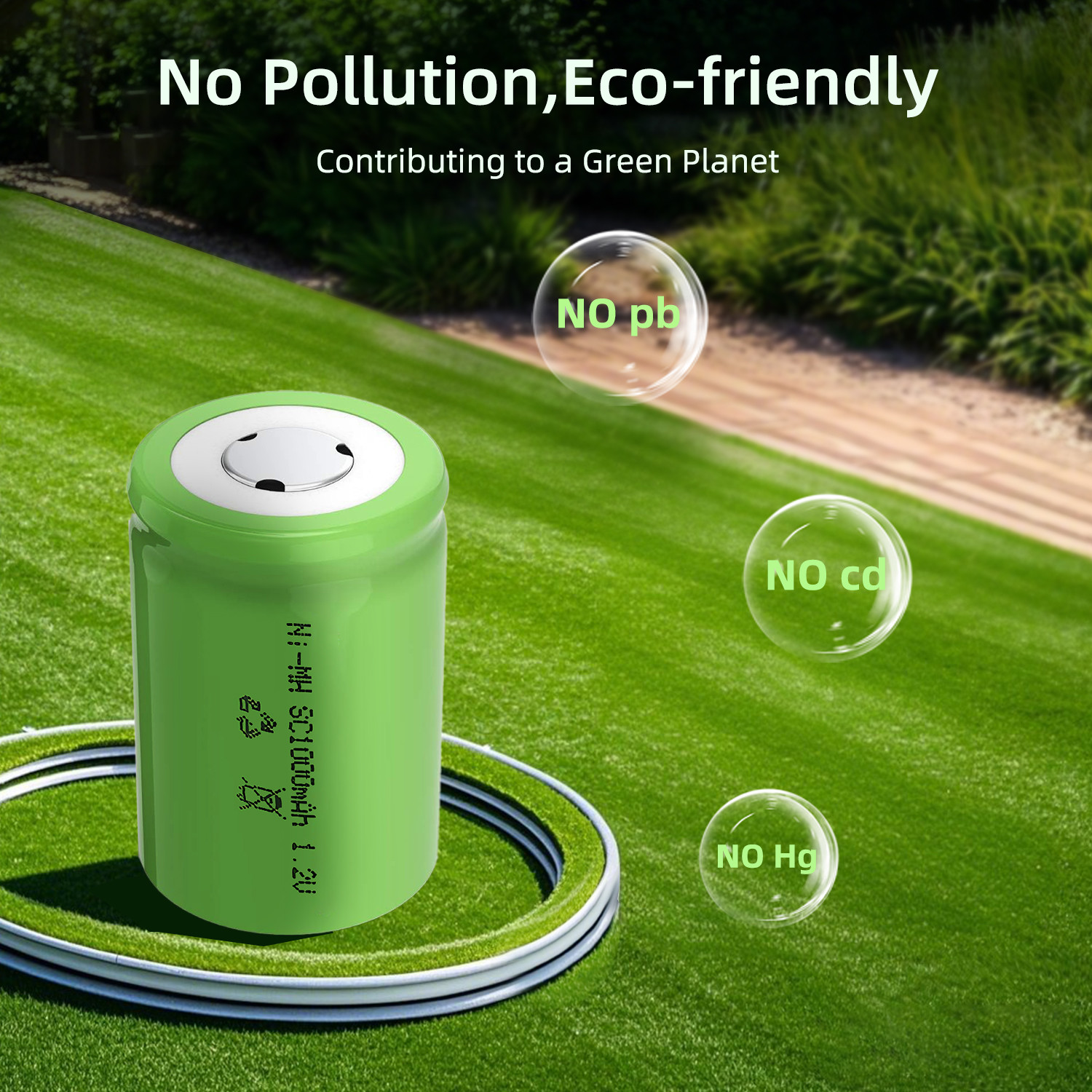 Sc 1000mah 3000mAh Nimh Rechargeable Battery Cell For Cleaner Power Tool