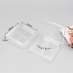 4 Grid Cosmetic Packaging Paper Box 60x60mm PPS Cardboard Eyeshadow Palette