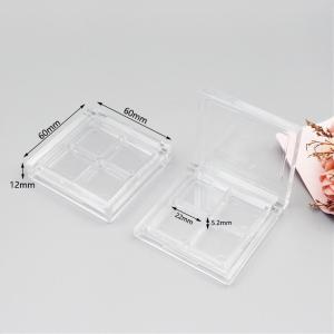 Wholesale 4 Grid Cosmetic Packaging Paper Box 60x60mm PPS Cardboard Eyeshadow Palette from china suppliers