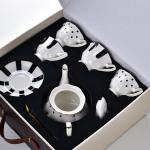 Cup Tea Set Of 6 Ceramic English Coffee Tea Sugar Container Set Arabic Teapot