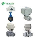 UPVC CPVC 6" 4" Inch PP Ball Valve Electric Plastic DIN ASTM JIS Butterfly Valve