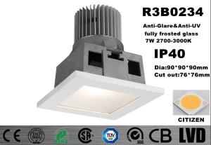 Wholesale Fully Frosted Glass Aluminum Alloy Commercial LED Downlights IP40 Anti - UV from china suppliers