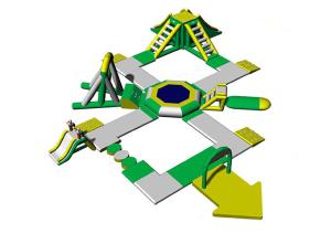 Wholesale 0.9mm Plato PVC Tarpaulin Giant Inflatable Water Parks ,Sport Park 145 Parts from china suppliers