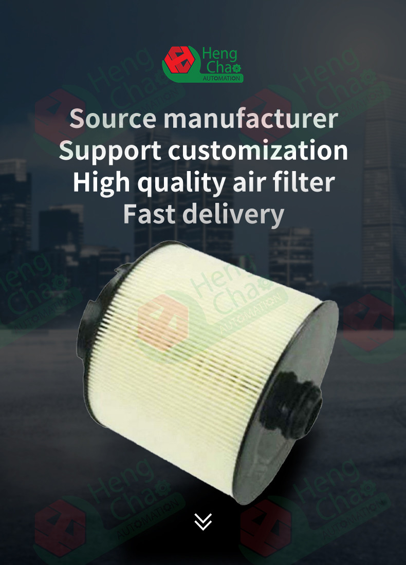 Automotive Filter Oem 4f0133843 Air Filter Manufacturing Equipment Produce