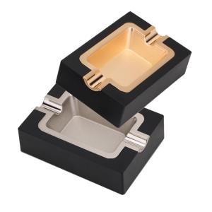 Wholesale The Artistic Business Gift Leather Ashtray from china suppliers
