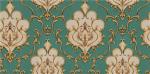 Washable Bedroom Damask Feature Wallpaper Colorfast For TV Background