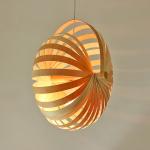 Nordic solid wooden chandelier Living room Bedroom bamboo pendant light(WH-WP-39