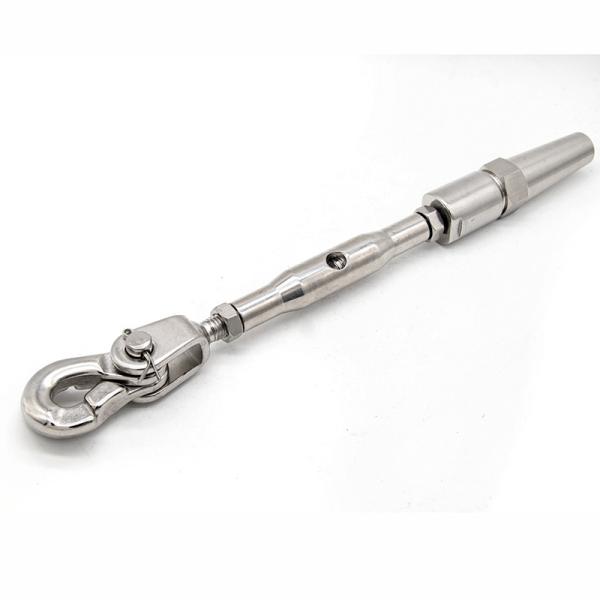 Stainless Life Line Turnbuckle Stainless Steel Rope Fittings Polished Durability