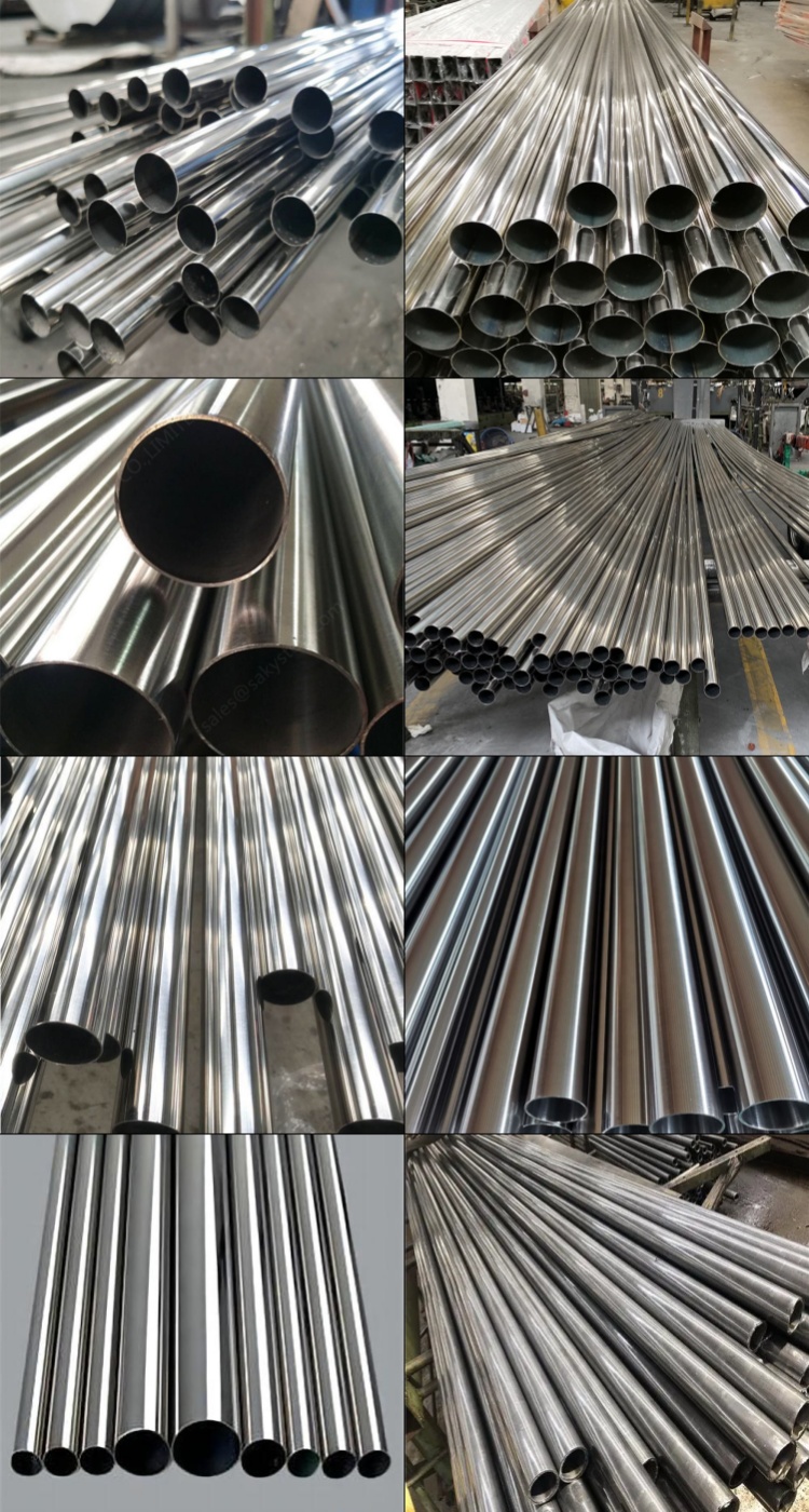 Bending Processing Service Non-Alloy 201 304 304L 316 316L 410 430 1000mm Diameter Stainless Steel Pipe for Duty Free