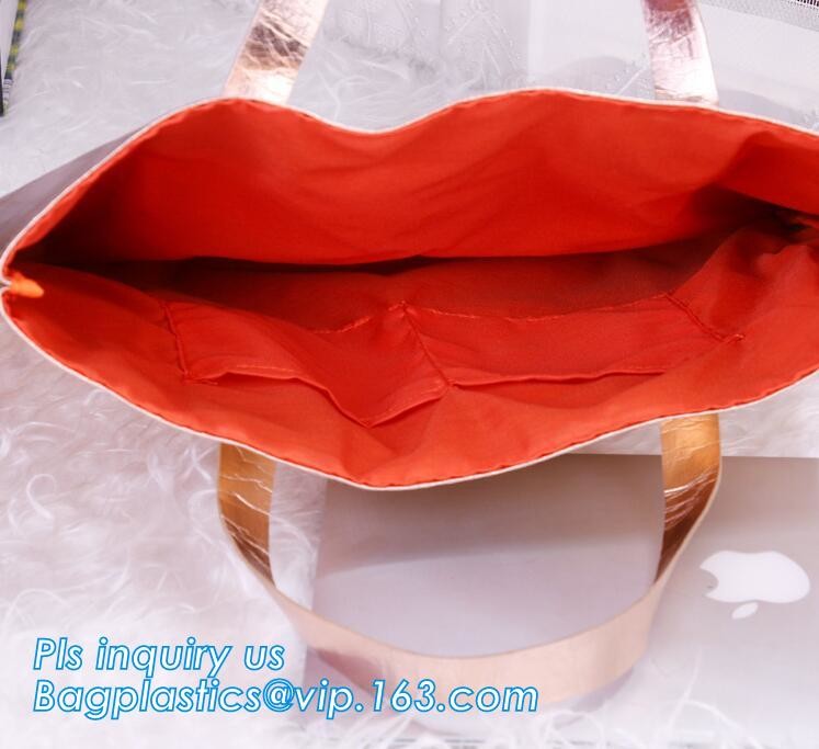 Cheap Lightweight Cheap Brown Custom Made Print Logo Water-proof Tyvek Paper Tote Shopping Bageco reusable promotion gif