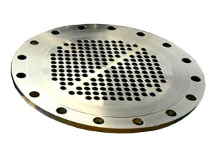 Wholesale Customized Pressure Vessel Tube sheet Flange Forged Tube Sheet Carbon Steel Flanged Fittings from china suppliers