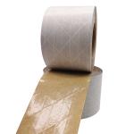 Brown Thickened Single Sided Fiber Kraft Paper Tape For Box Sealing
