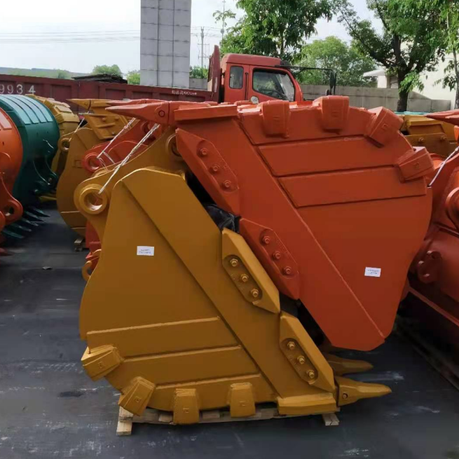 Q345B/NM360/Hardox500 Excavator Bucket 0.5 cbm Capacity for PC100/PC110/PC120/PC130