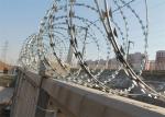 High Strength Barbed Concertina Wire, Concertina Razor Wire 20cm Aperture