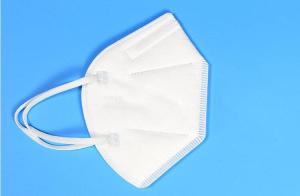Wholesale Folded Ffp3 Face Mask Spot Non Woven Dust Mask White Color Anti Dust CE FDA from china suppliers