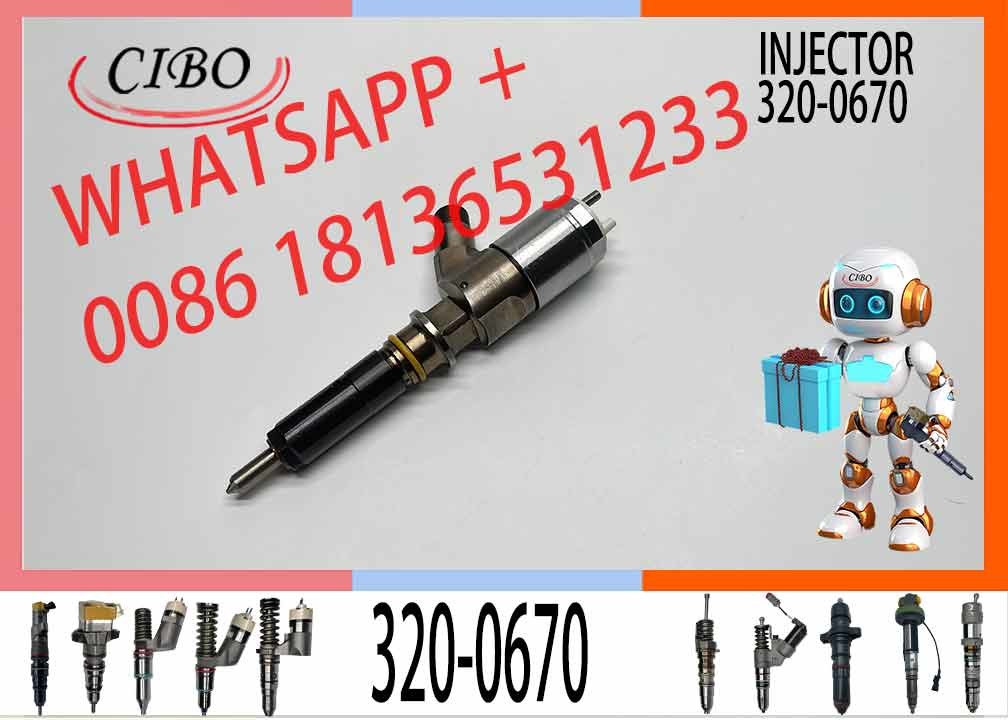 Fuel Injector 320-0670 326-4700 326-4756 326-4740 10R-7951 2645A717 10R-7675 For C+ C6.6 1106D